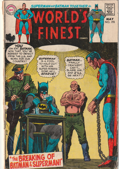 World's Finest #193 (1970) - Robin reprint