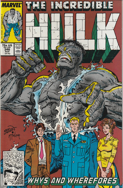 Incredible Hulk #346 (1988) - Last McFarlane issue