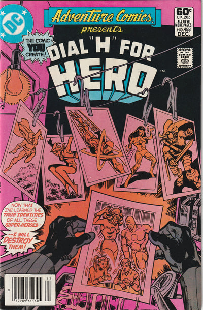 Adventure Comics #488 (1981) - Starring Dial H For Hero
