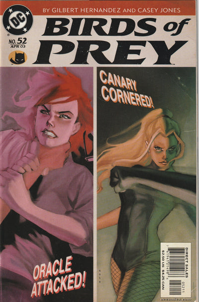 Birds of Prey #52 (2003) - Gilbert Hernandez, Casey Jones