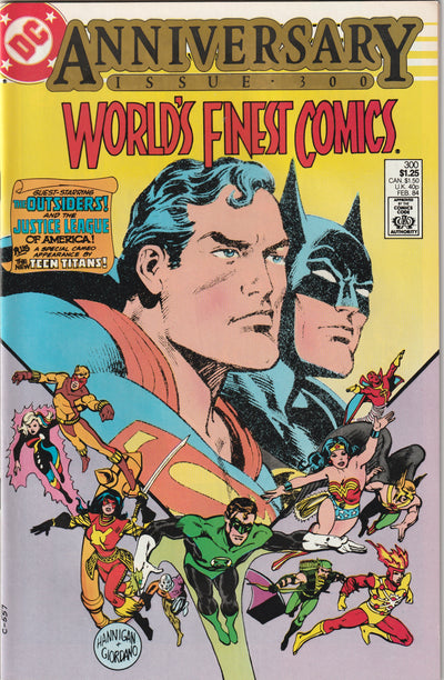 World's Finest #300 (1984) - 52 Pages - Team appearances
