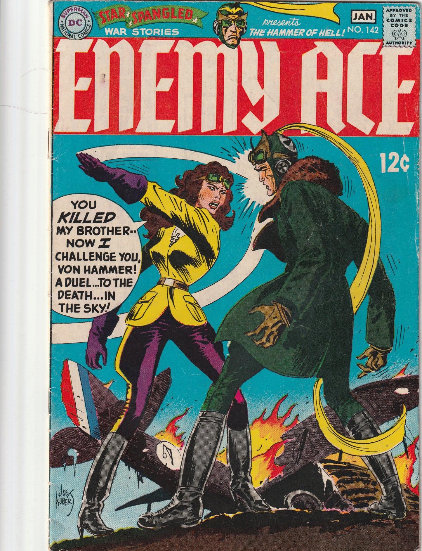 Star Spangled War Stories #142 (1968)