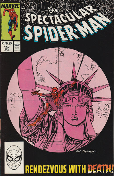 Spectacular Spider-Man #140 (1988) - Punisher cameo