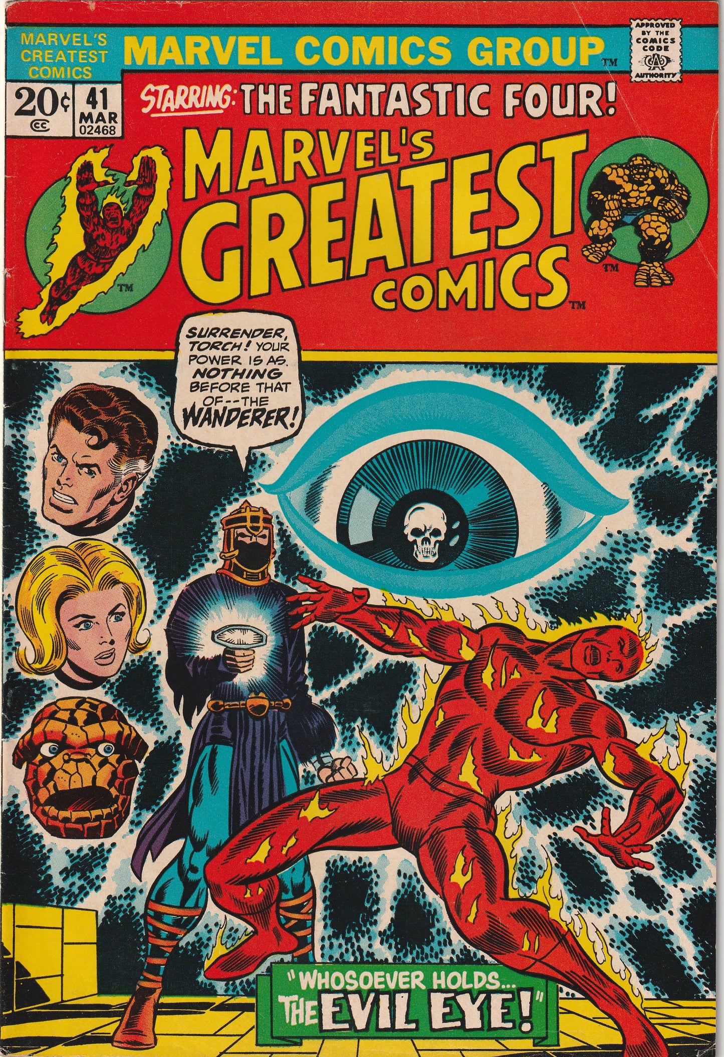 Marvel's Greatest Comics #41 (1973) - The Wanderer