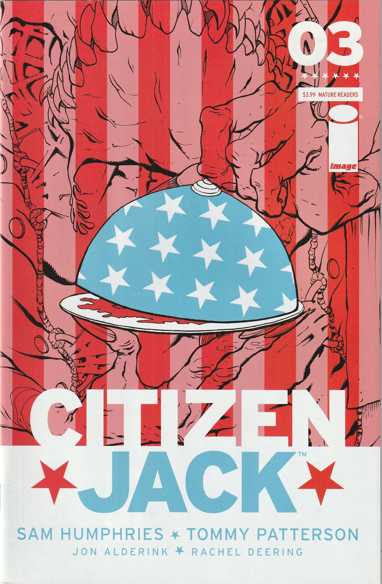 Citizen Jack #3 (2016) - Cover A by Tommy Patterson & Dylan Todd