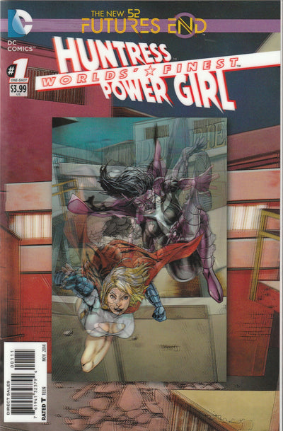 Worlds Finest: Huntress & Power Girl: Futures End #1 (2014) - 3-D Motion Cover