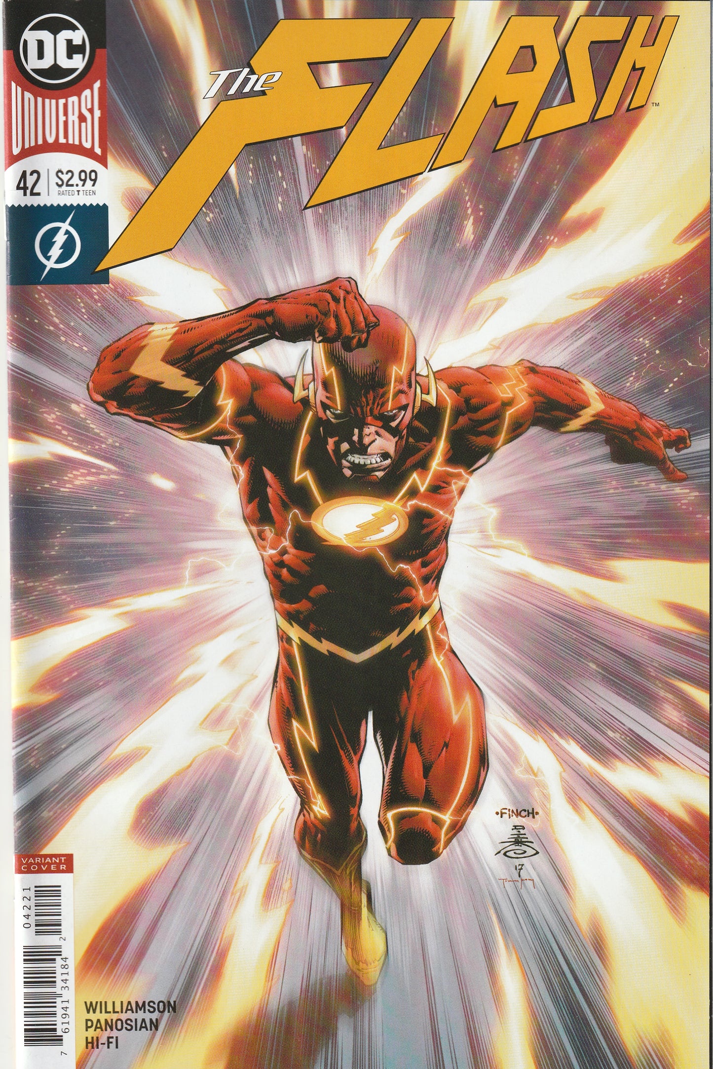 The Flash - #42 (2018) - David Finch & Danny Miki Variant Cover