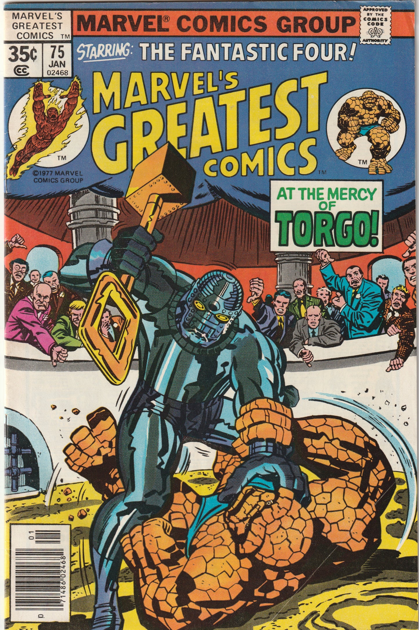 Marvel's Greatest Comics #75 (1977) - Torgo