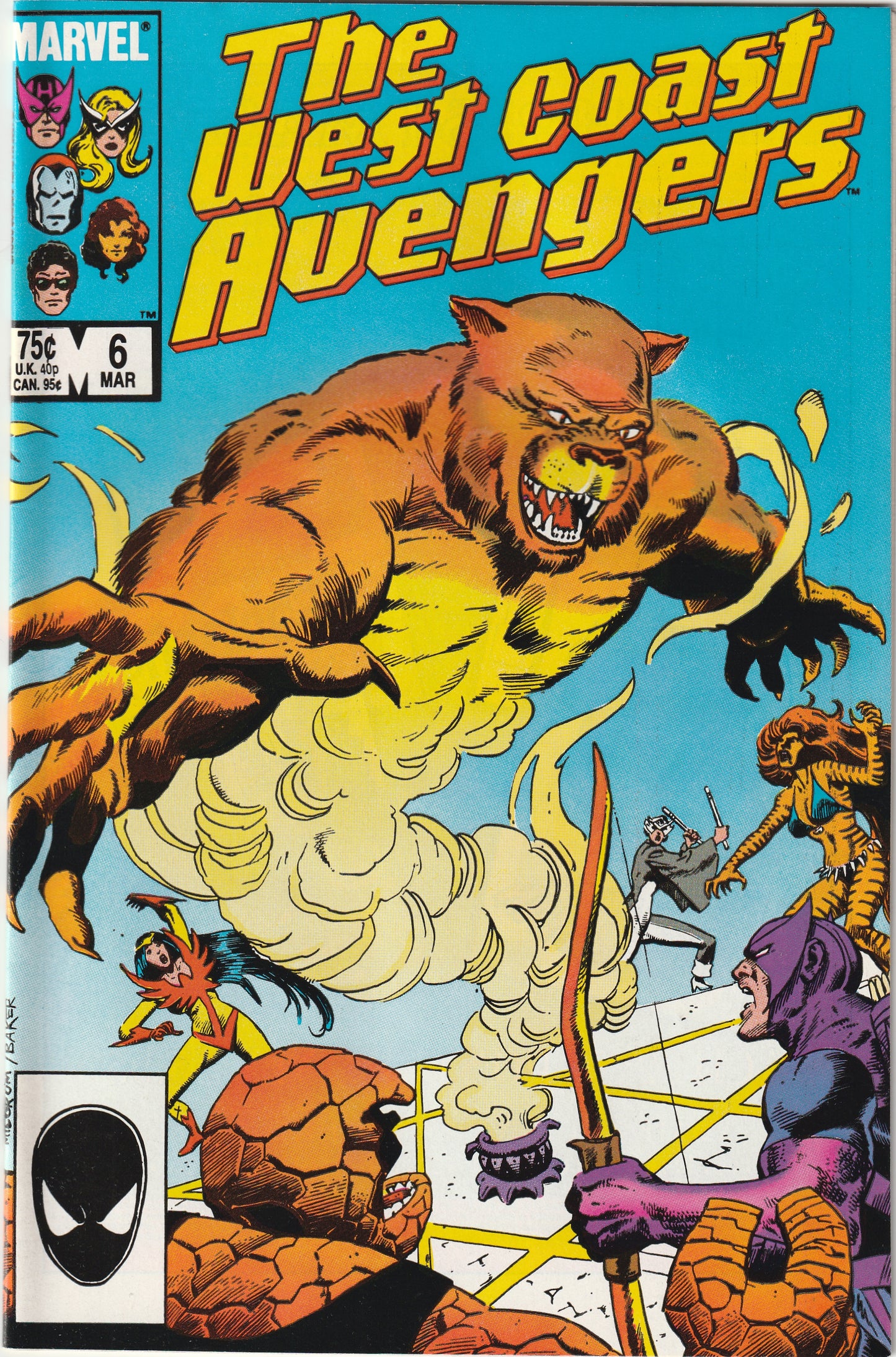 West Coast Avengers #6 (1986)