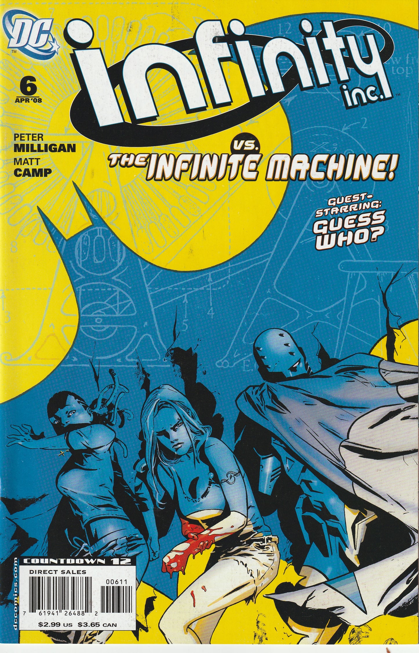 Infinity Inc. (2007-2008) - Complete 12 issue series