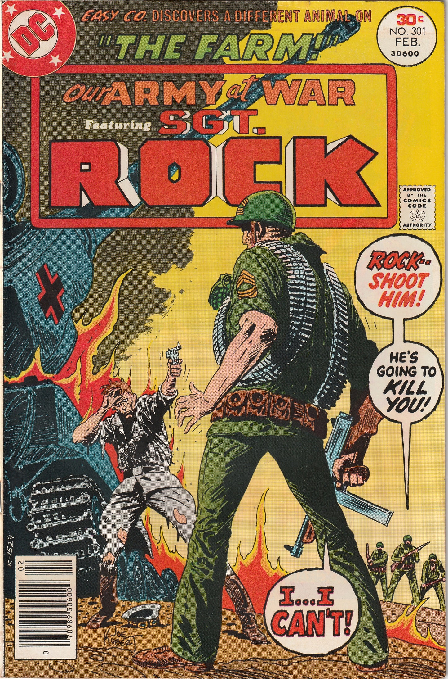 Our Army At War #301 (1977) - Sgt. Rock - Final Issue
