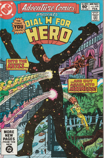 Adventure Comics #490 (1982) - Starring Dial H For Hero