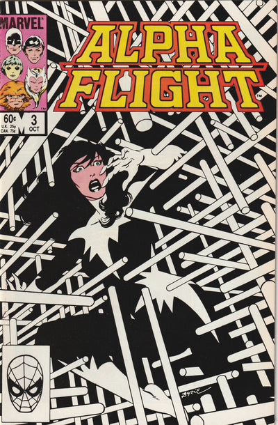 Alpha Flight #3 (1983) - James Hudson becomes Guardian