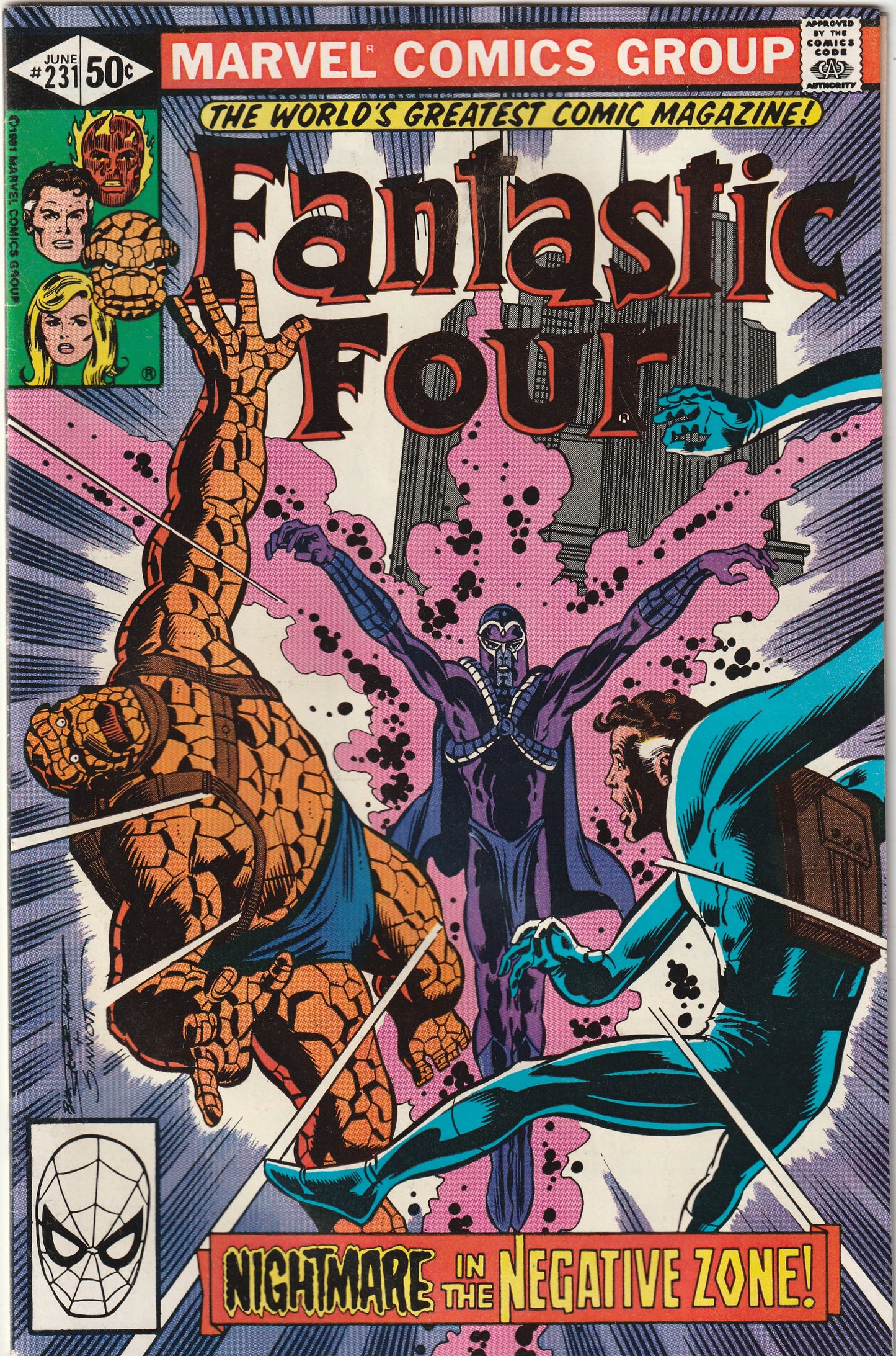 Fantastic Four #231 (1981) - 1st Appearance of Stygorr