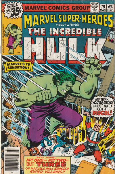 Marvel Super-Heroes #79 (1979) - Reprints Incredible Hulk 127