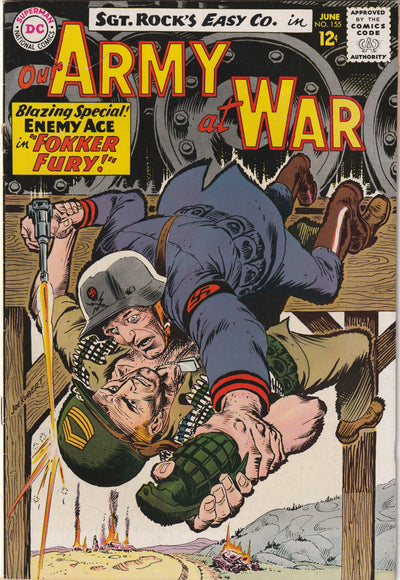 Our Army At War #155 (1965) - 3rd Appearance Enemy Ace