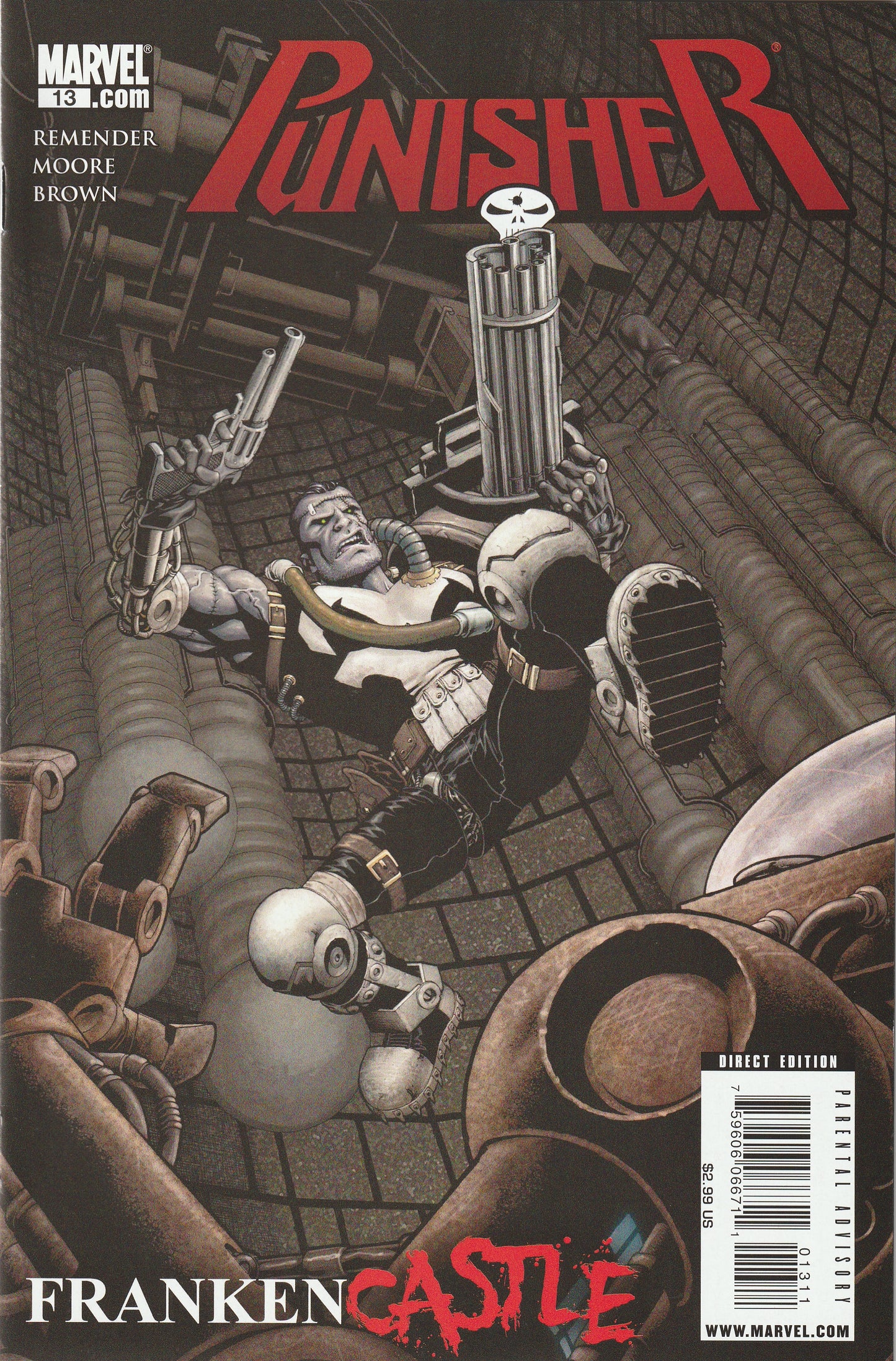 The Punisher #13 (Vol 8, 2010) - Franken-Castle