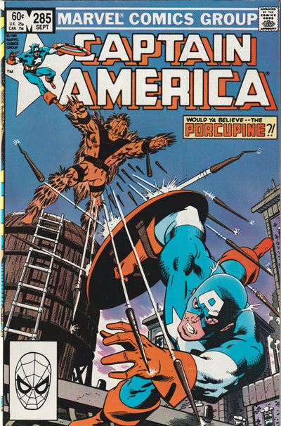Captain America #285 (1983) - Death of The Patriot