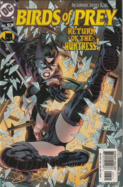 Birds of Prey #57 (2003) - The Huntress returns
