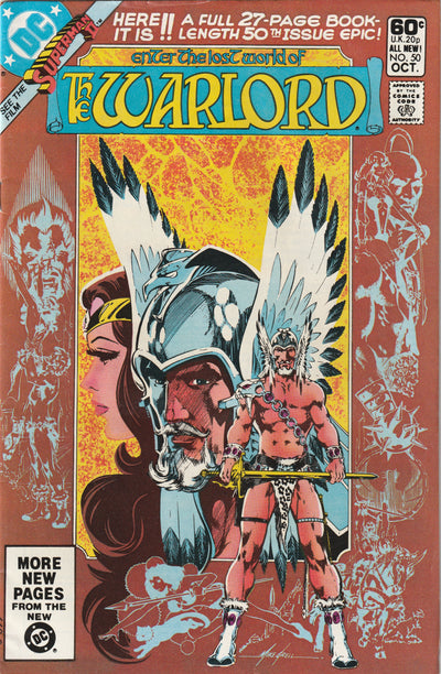 Warlord #50 (1981) - Death of Aton