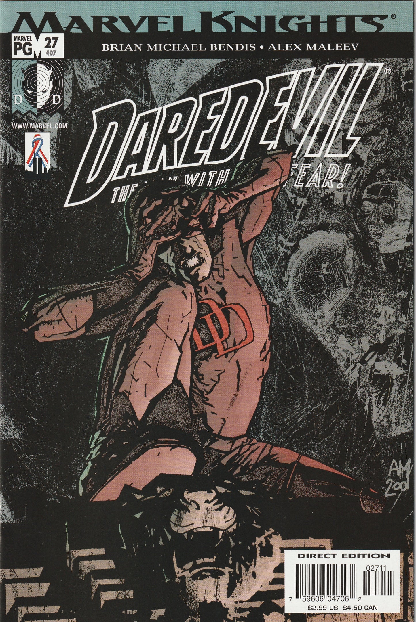Daredevil #27 (Volume 2, 2002) - Marvel Knights
