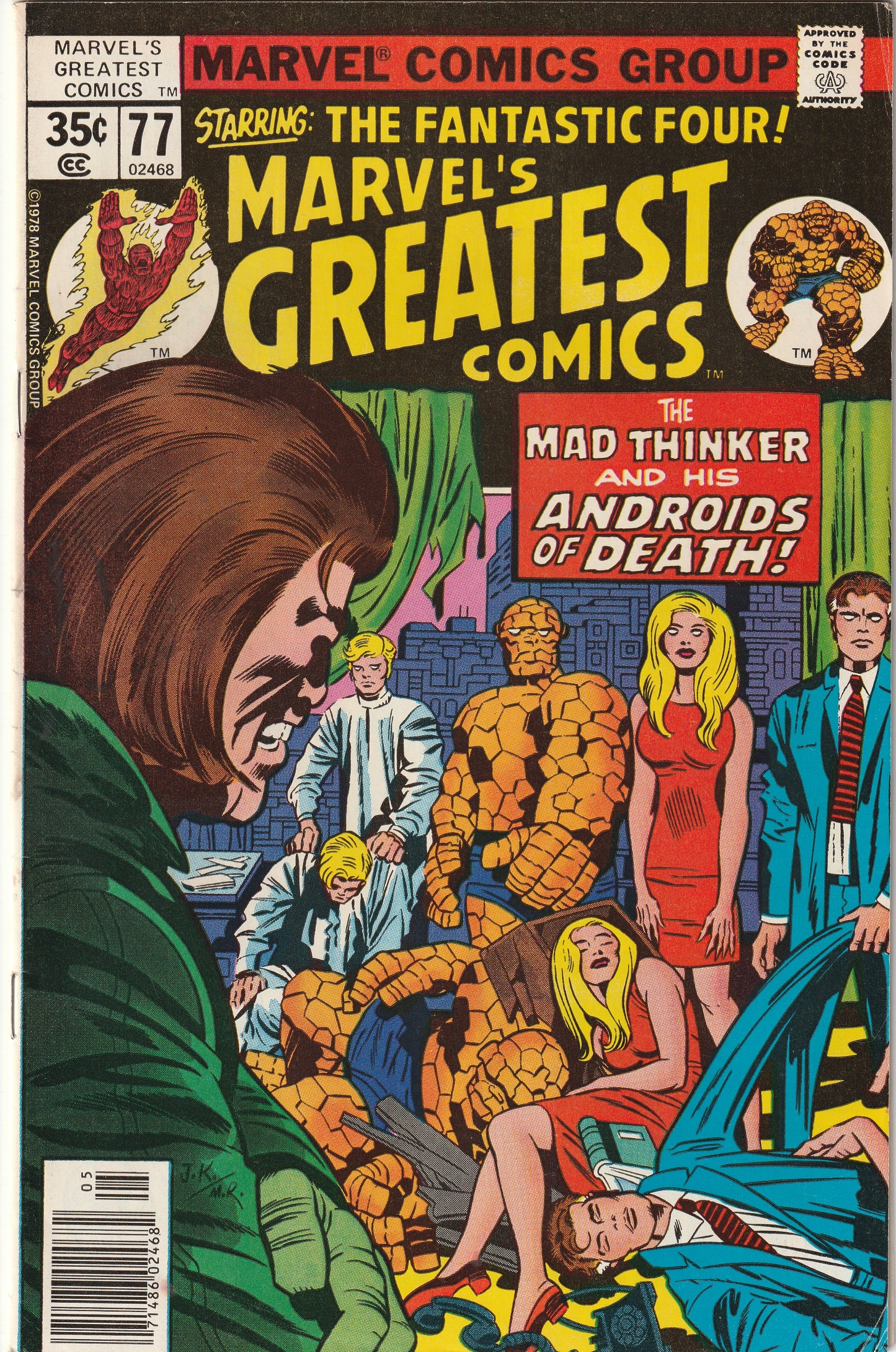 Marvel's Greatest Comics #77 (1978) - Mad Thinker