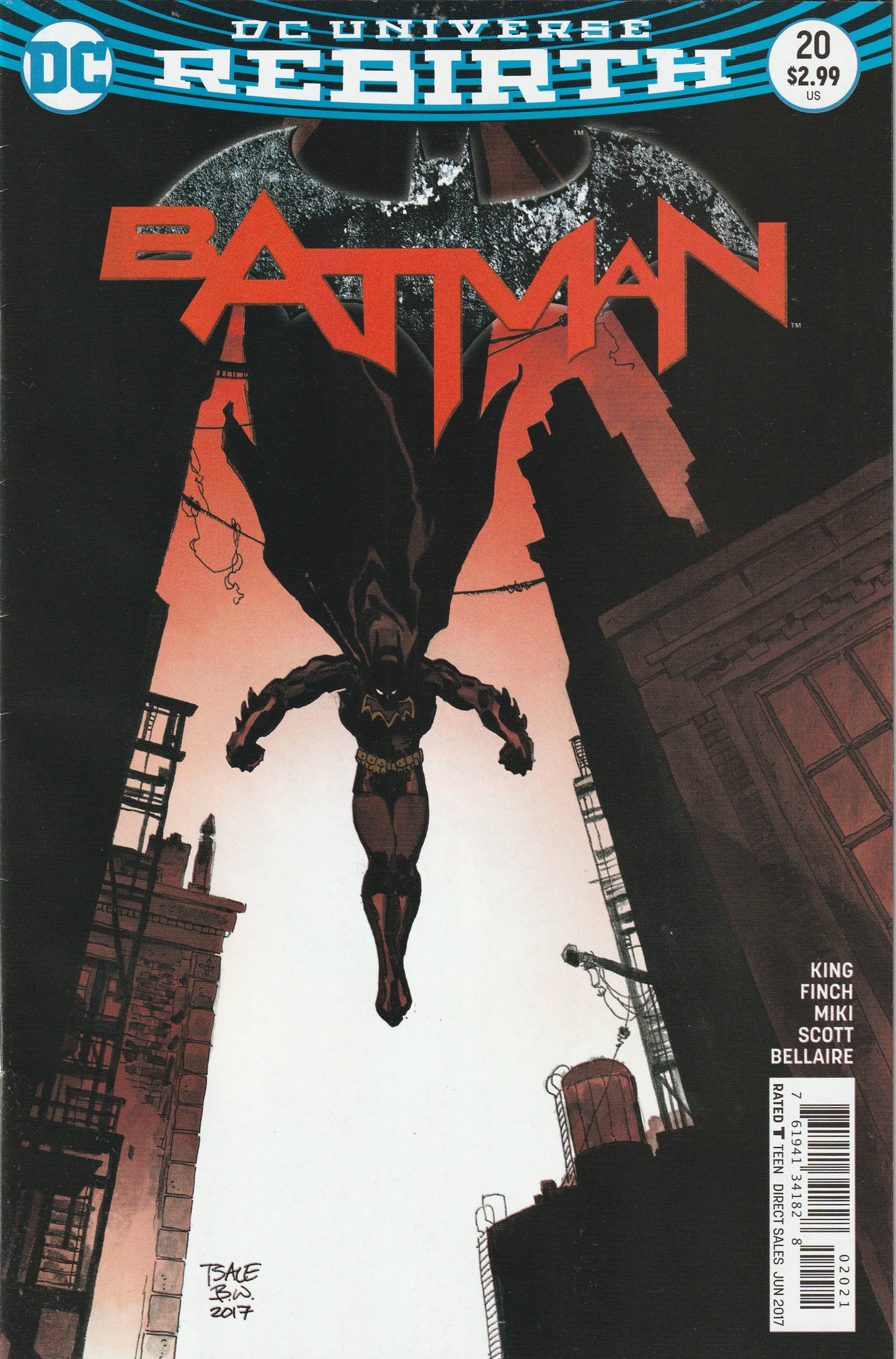 Batman #20 (2017) - Tim Sale variant