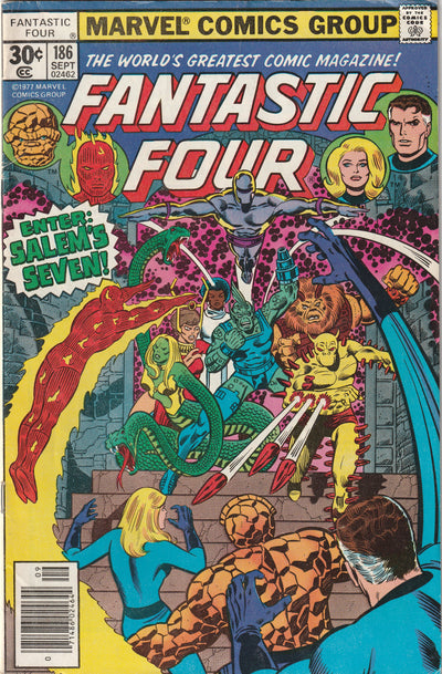 Fantastic Four #186 (1977) - 1st Team Appearance of Salem's Seven