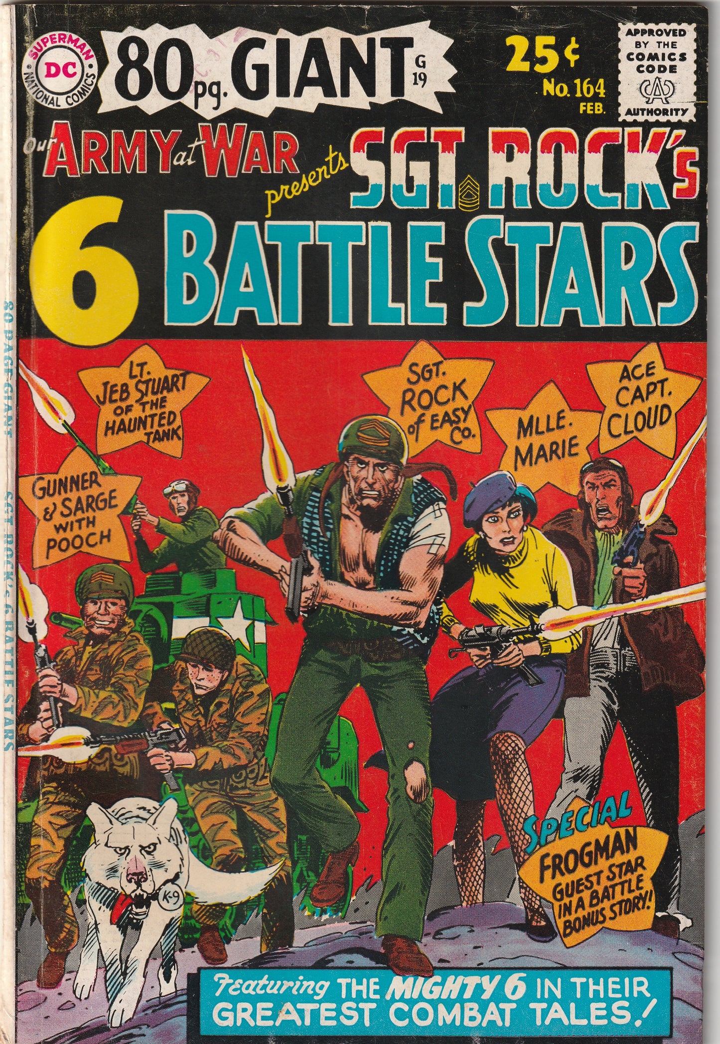 Our Army At War #164 (1966) - 80 Page Giant