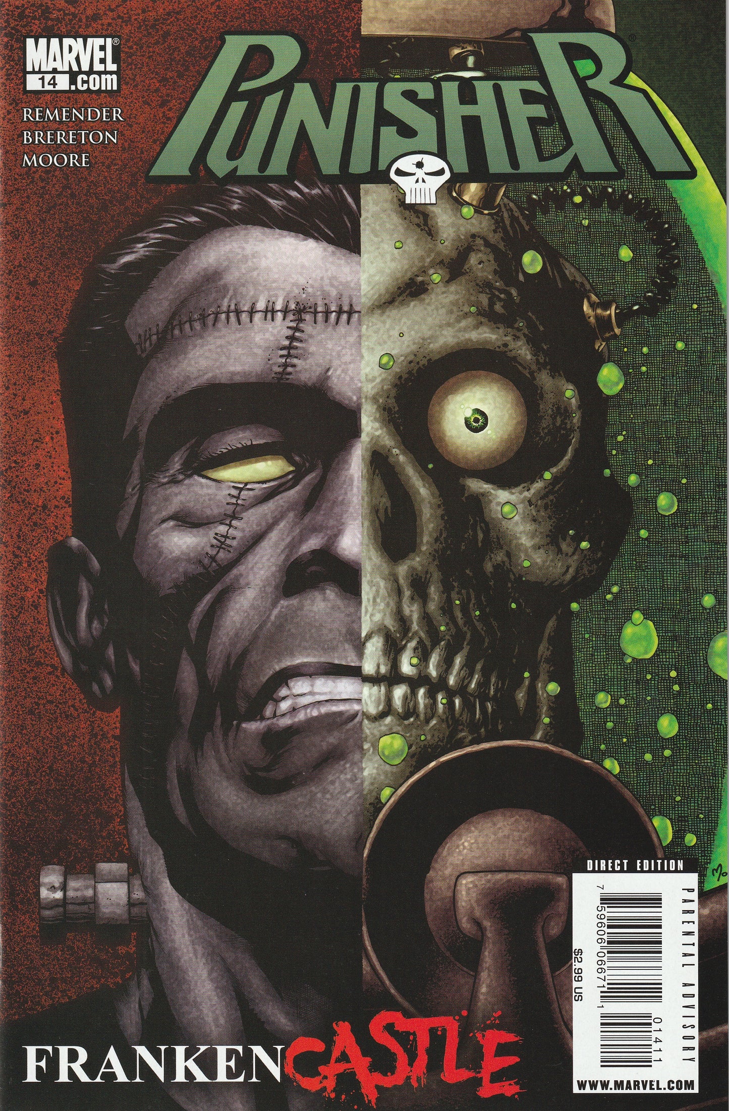 The Punisher #14 (Vol 8, 2010) - Franken-Castle