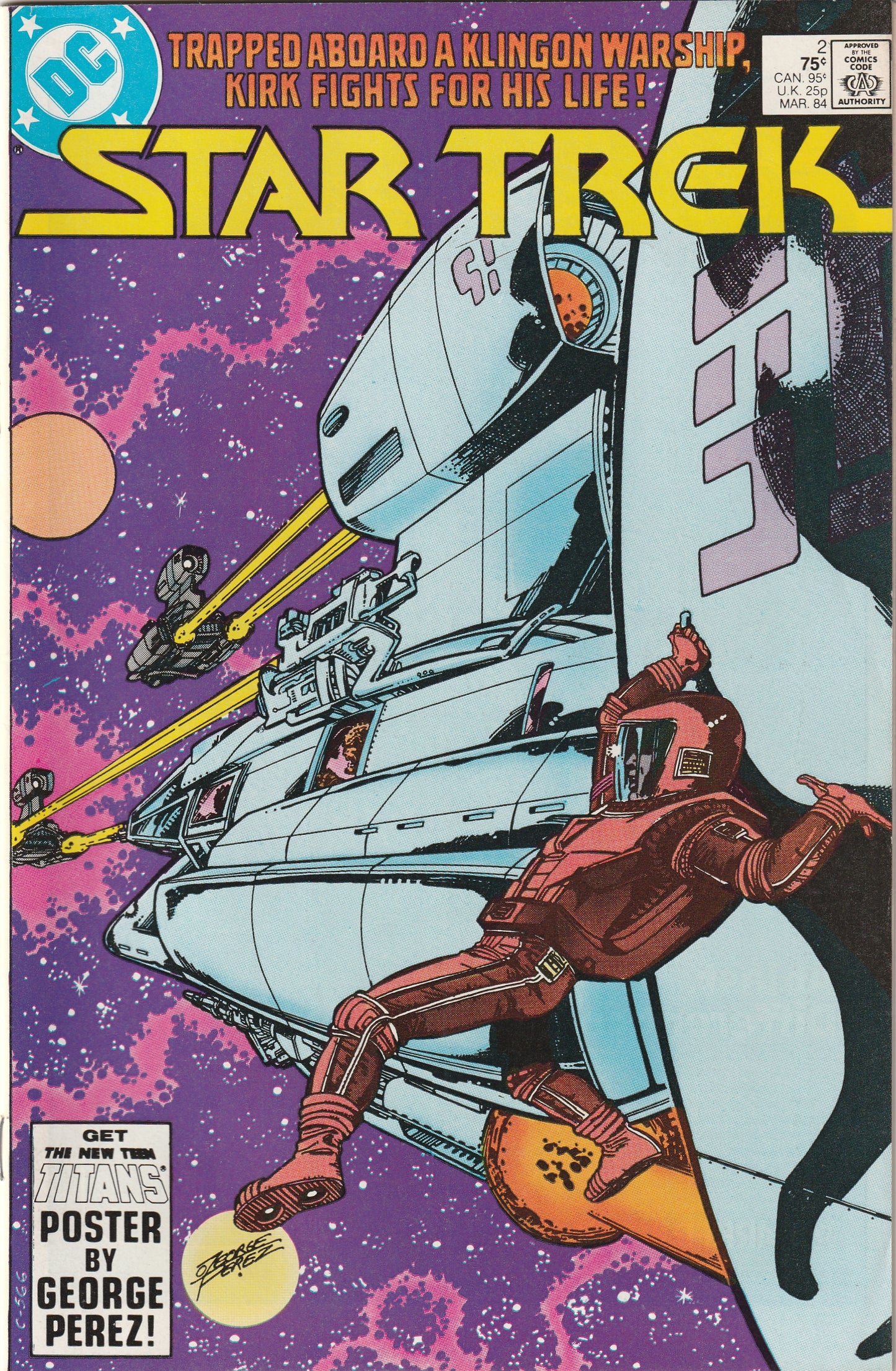 Star Trek #2 (1984) - George Perez cover