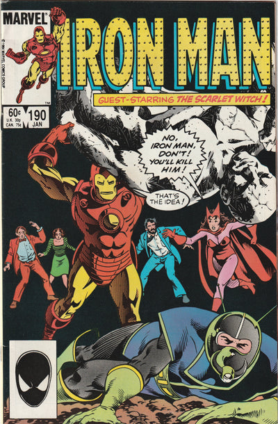 Iron Man #190 (1985) - starring Scarlet Witch