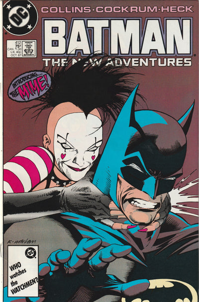 Batman #412 (1987) - 1st Appearance of the Mime