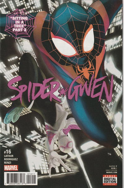 Spider-Gwen #16 (Vol 2 - 2017) - Miles Morales Kiss Story Continues