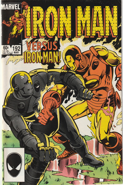 Iron Man #192 (1985) - Iron Man vs Iron Man