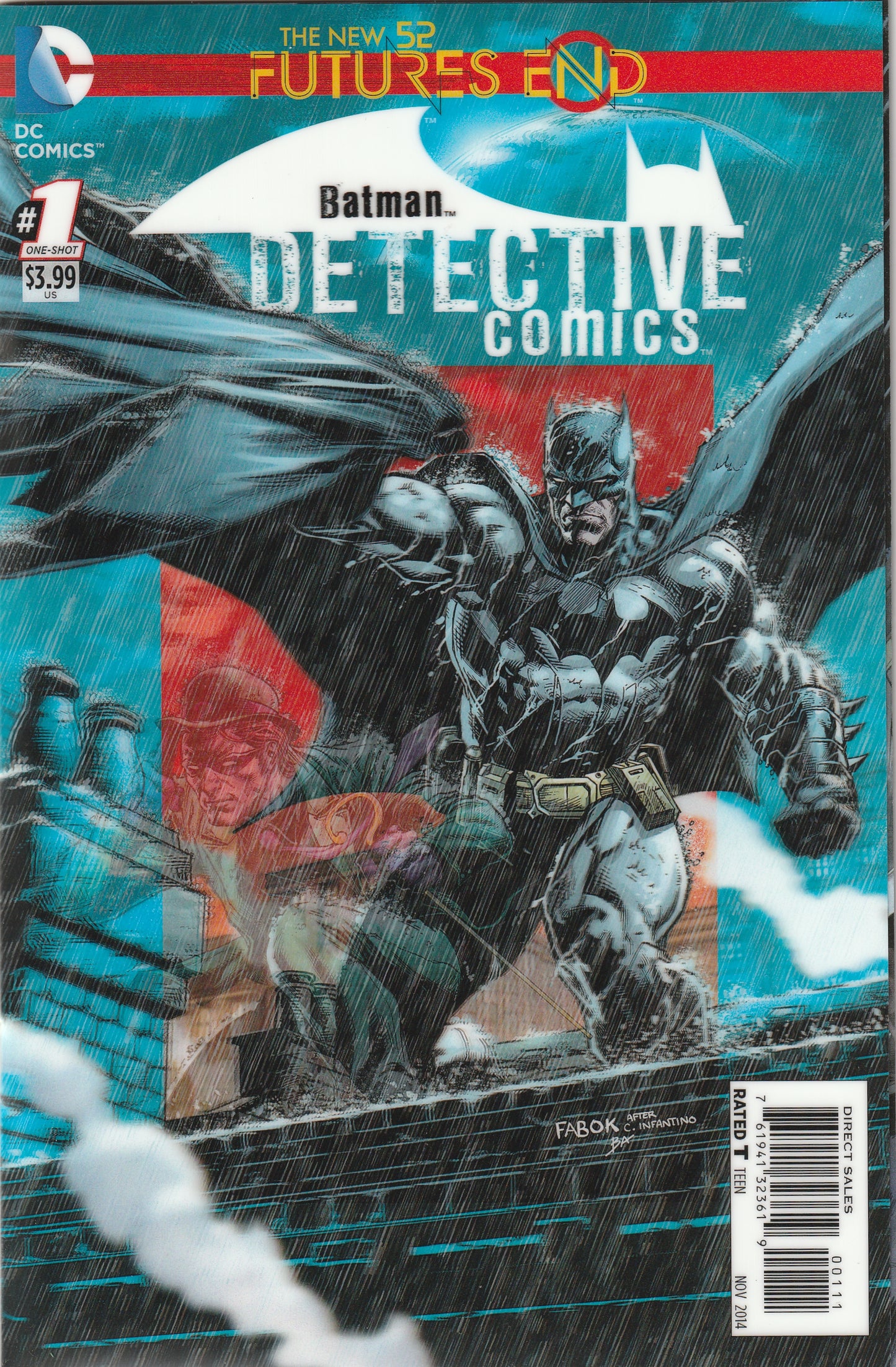 Detective Comics: Futures End #1 (2014) - 3-D Motion Cover