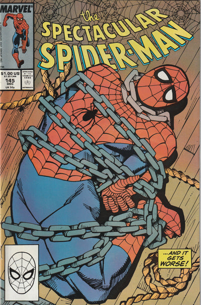 Spectacular Spider-Man #145 (1988) - Punisher appearance