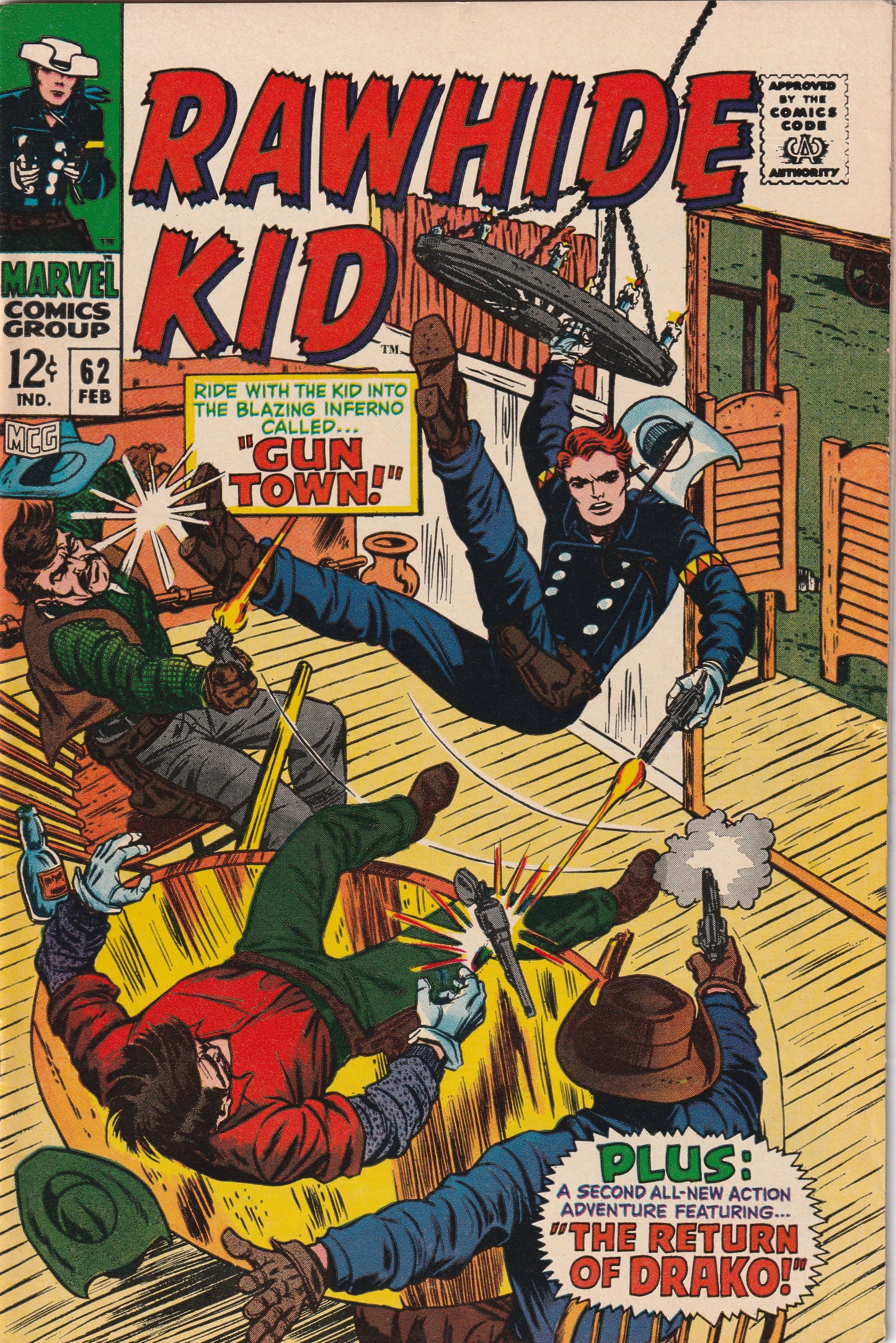 Rawhide Kid #62 (1968)