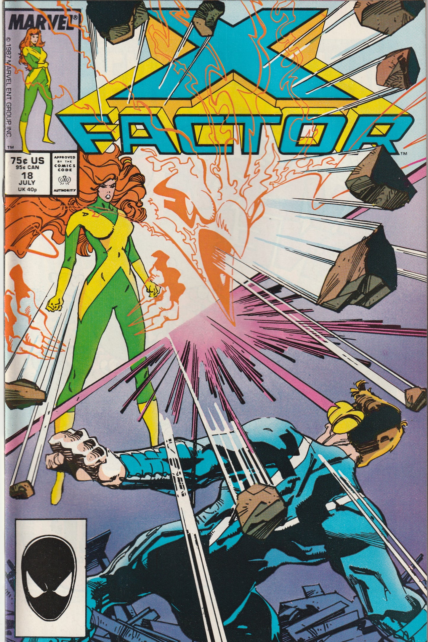 X-Factor #18 (1987) - Origin of Archangel