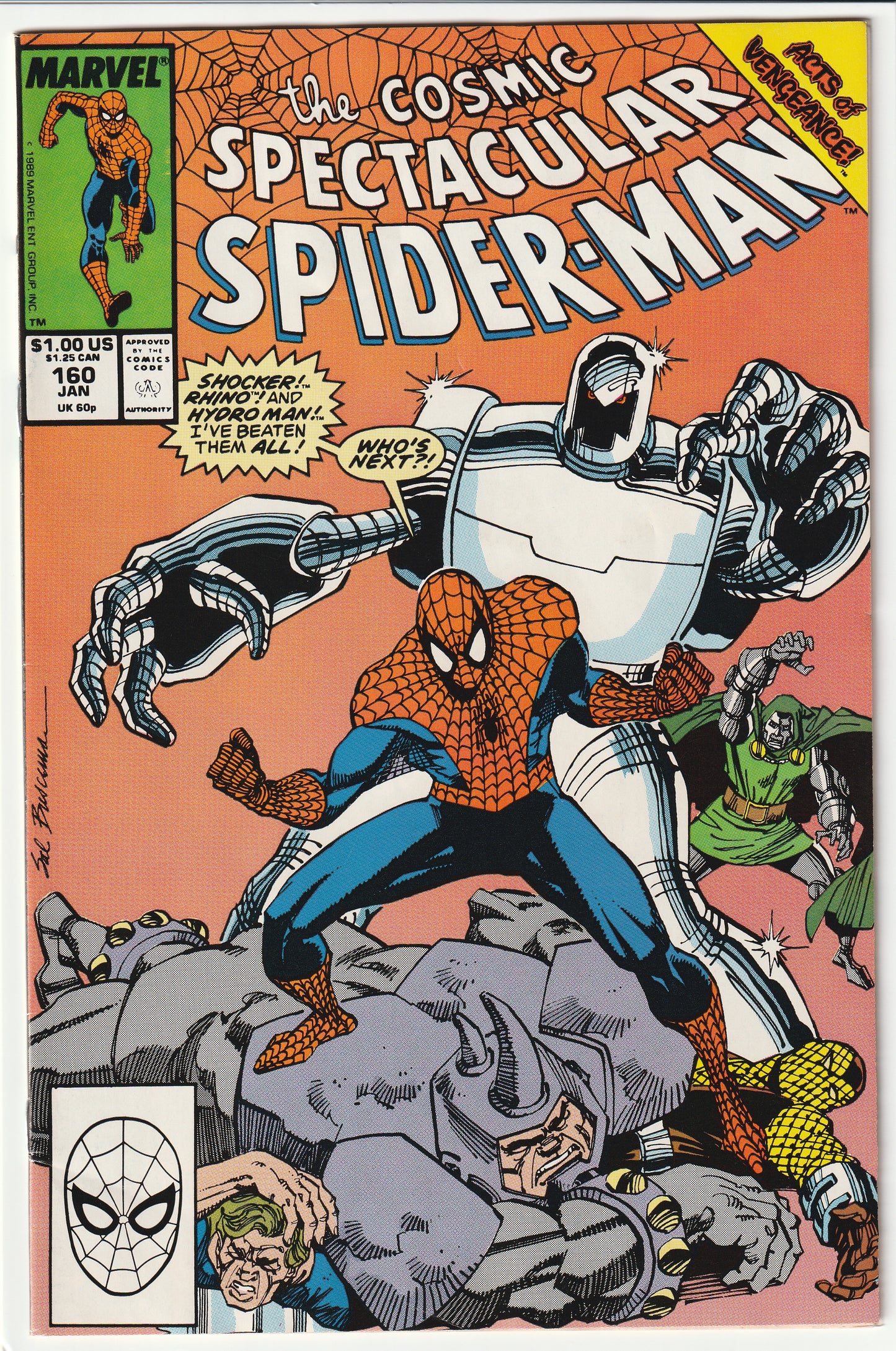 Spectacular Spider-Man #160 (1990)