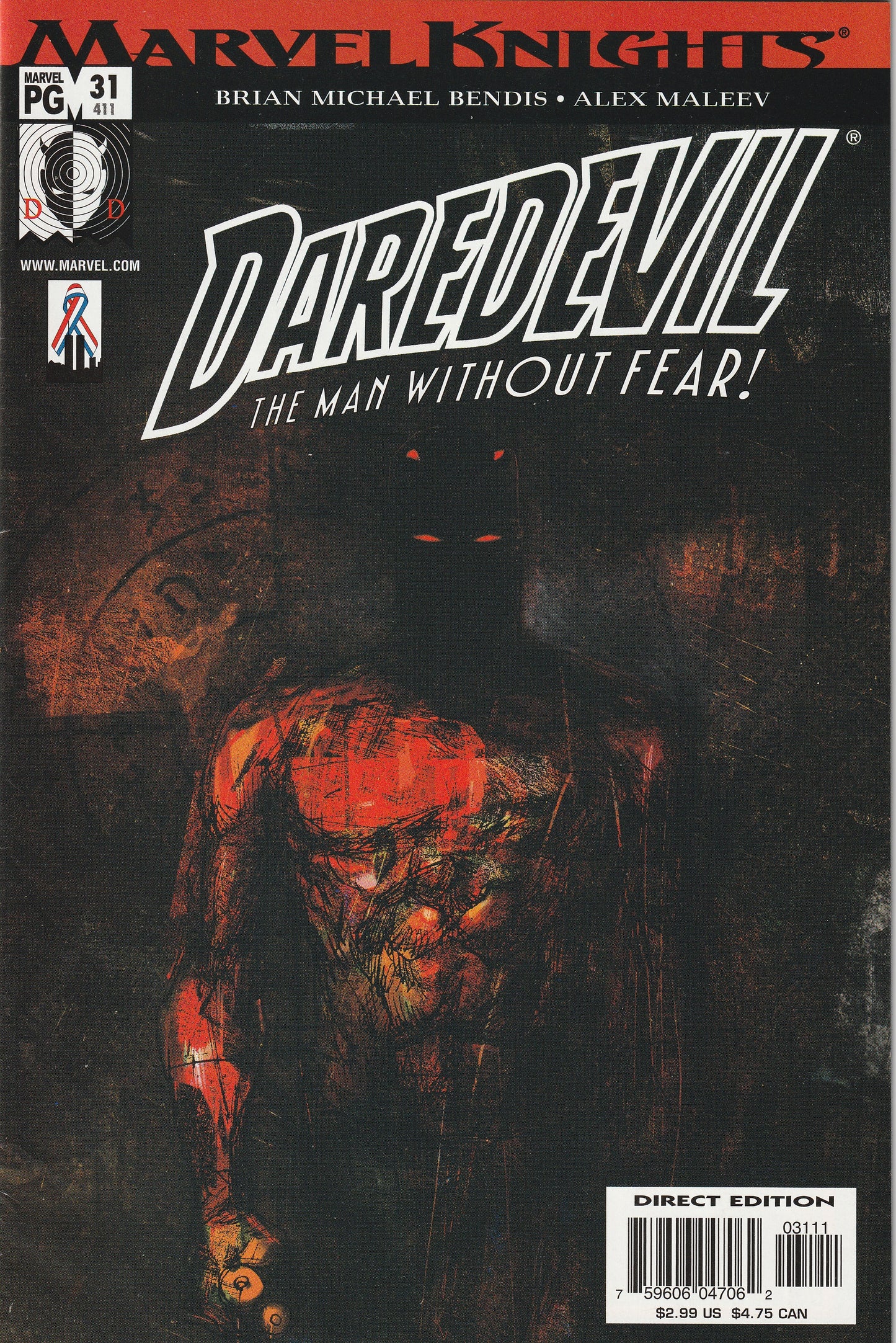 Daredevil #31 (Volume 2, 2002) - Marvel Knights