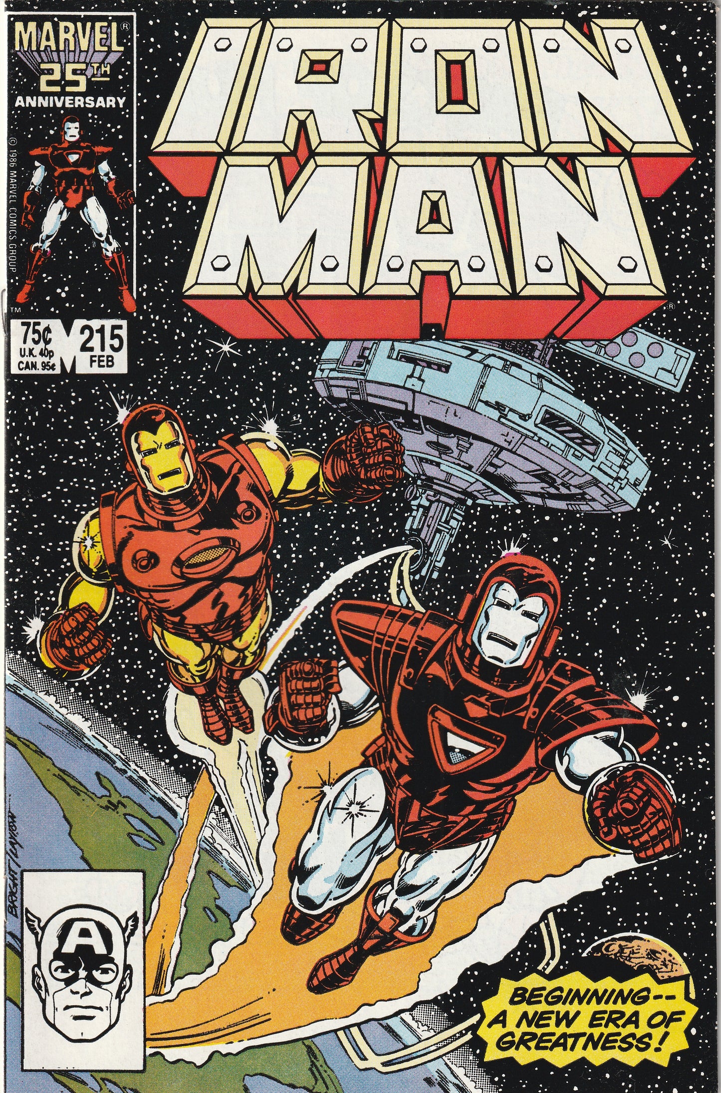 Iron Man #215 (1987)