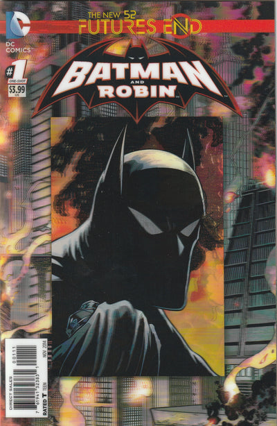 Batman and Robin: Futures End #1 (2014) - 3-D Motion Cover