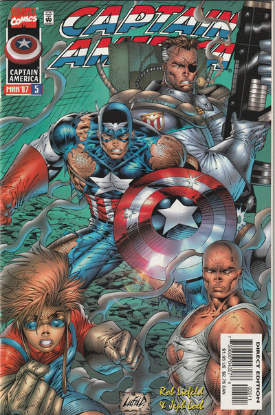 Captain America #5 (1997) - Heroes Reborn