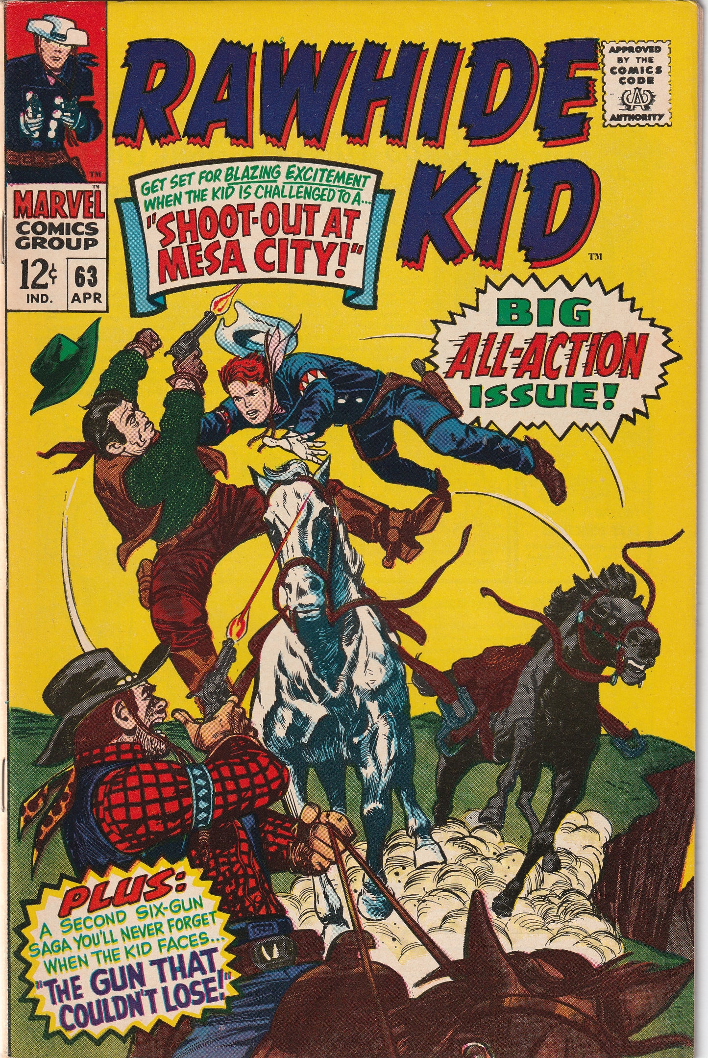 Rawhide Kid #63 (1968)