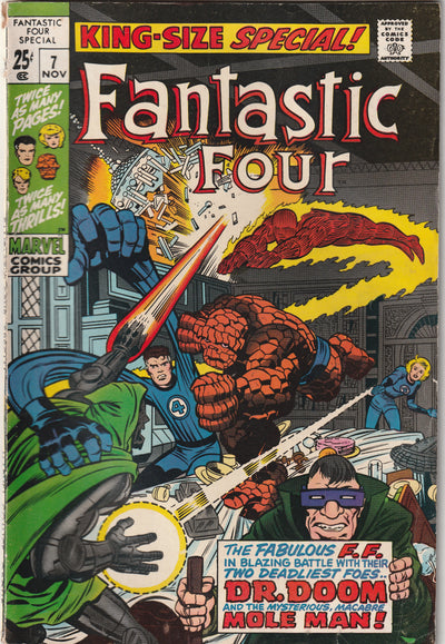Fantastic Four King Size Special #7 (1969) - Reprints Issue #1