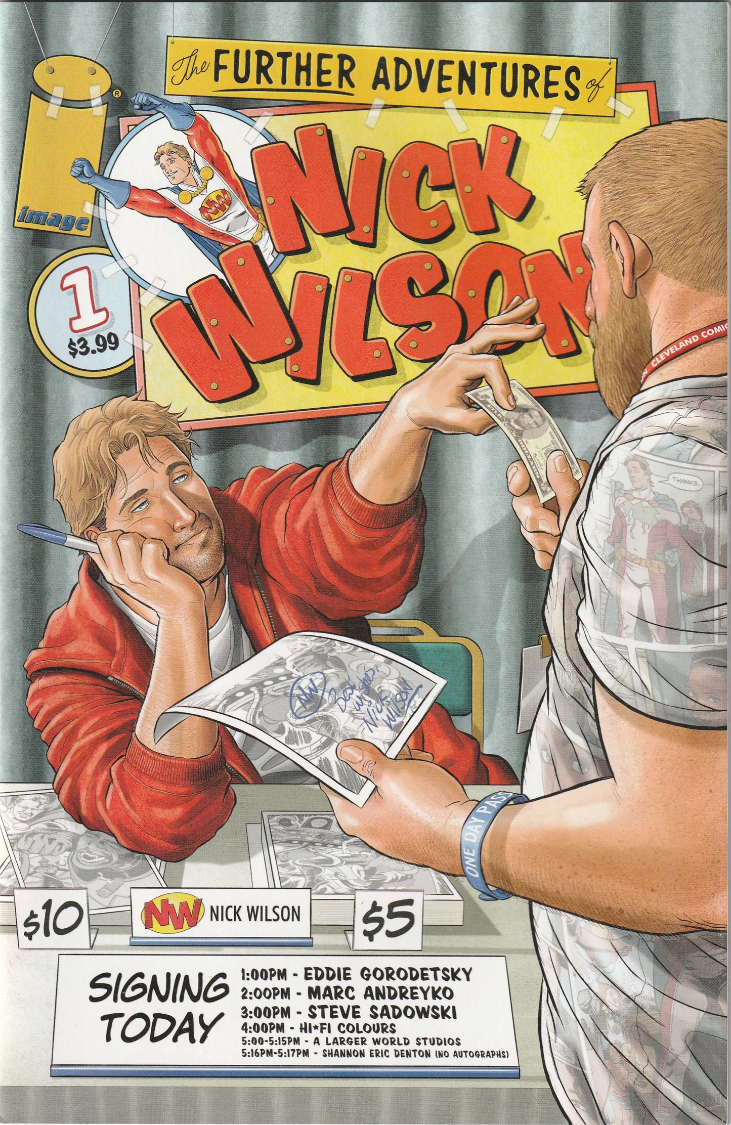 The Further Adventures of Nick Wilson #1 (2018) - Ian Churchill Variant Cover
