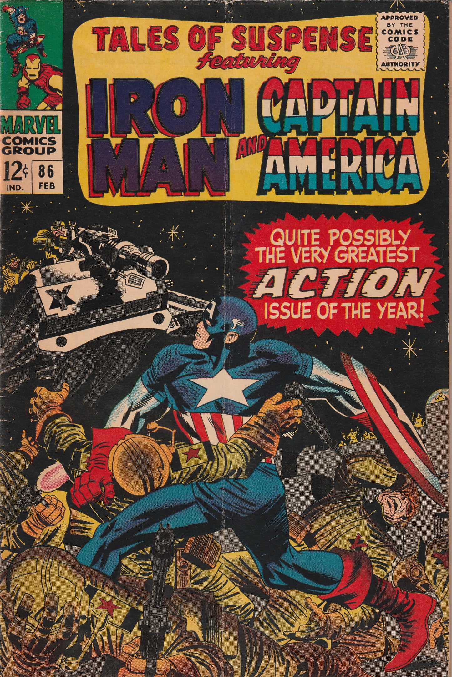Tales of Suspense #86 (1967) - Featuring Iron Man and Captain America