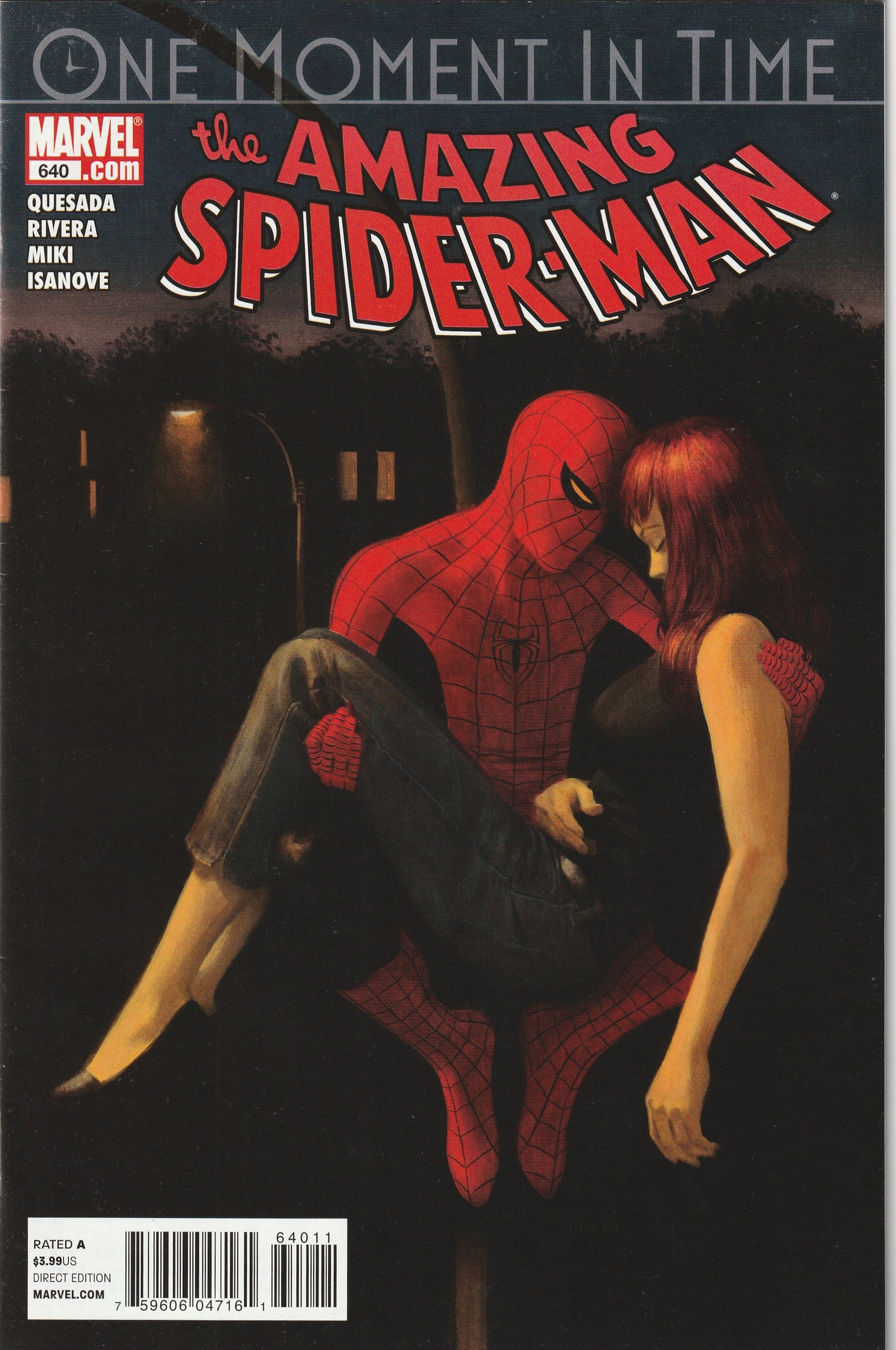 Amazing Spider-Man #640 (2010) - One Moment in Time