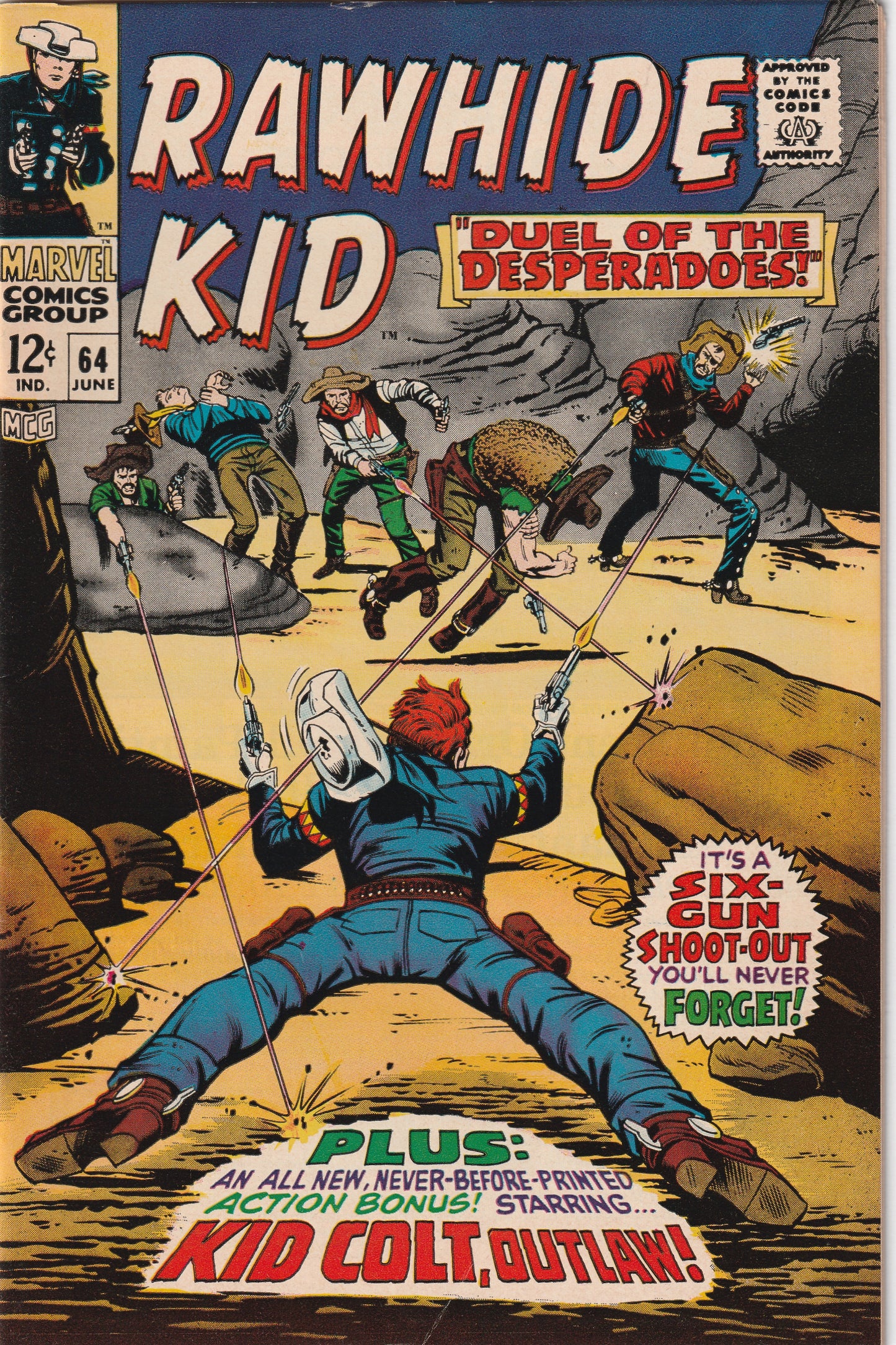 Rawhide Kid #64 (1968)